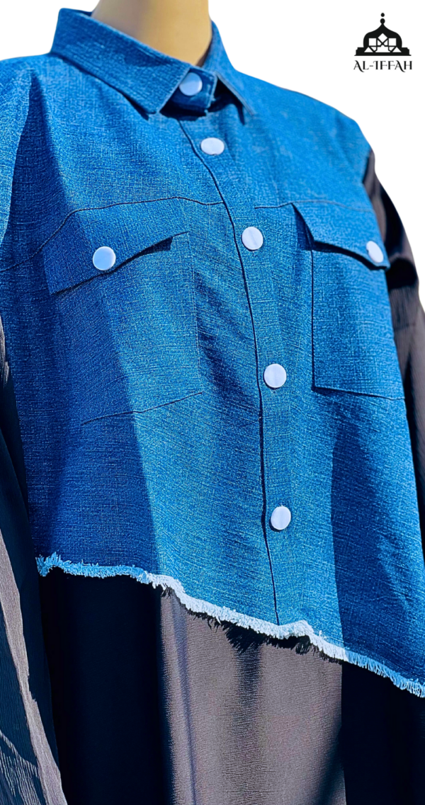Stylish Jeans Type Burkha   - Image 3