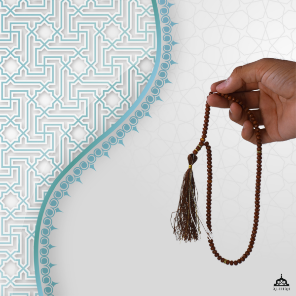Crystal Brown Tasbih (259) - Image 6