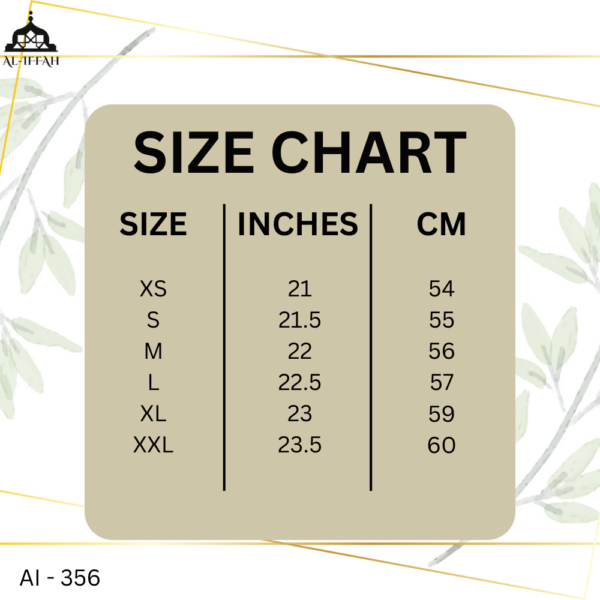 Mesh style Islamic cap (Topi) AI - 356 - Image 7