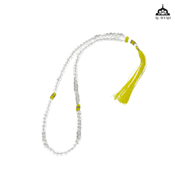 Transparent Glass Tasbih (349) - Image 2