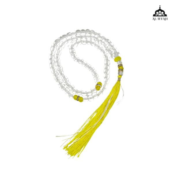 Transparent Glass Tasbih (349) - Image 3