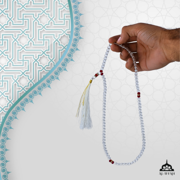 Transparent Glass Tasbih (349) - Image 12