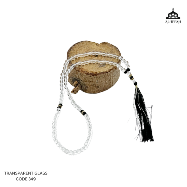 Transparent Glass Tasbih (349) - Image 13
