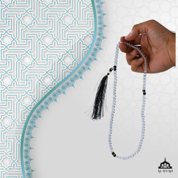Transparent Glass Tasbih (349) - Image 16